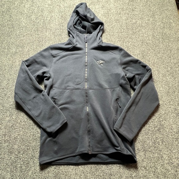 Arc'teryx Other - Arcteryx Kyanite AR Hoody Mens Medium Blue Full Zip Fleece Jacket Outdoor Layer